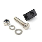 Headlight Mounting Block Bracket for Harley Custom Motor Black