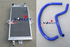 Aluminum Radiator & Blue Hose for Suzuki LT250R (1985-1992)