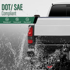 Red Smoke Tail Lights for Dodge Ram 1500 2500 3500 (1994–2002)