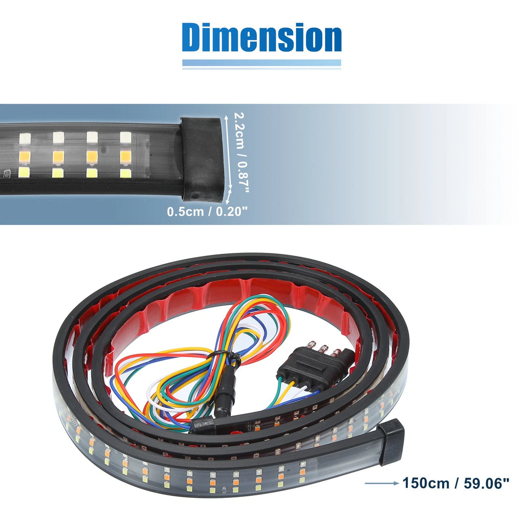 60" 432-LED Tailgate Light Bar for Ford F150 