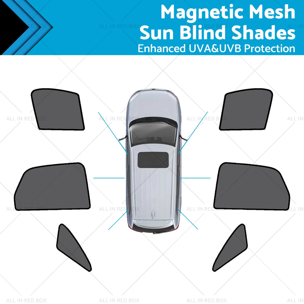 Magnetic Mesh Sun Blind Shades for Audi Q3 (2011–2018)