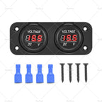 Digital LED Volt Meter for Marine Boat DC 12V-24V