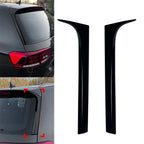 Gloss Black Rear Window Side Spoiler Trim for Passat B8 B8.5 (2015–2023)
