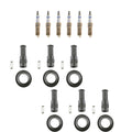 Set of 6 Double Iridium Spark Plugs & Ignition Coil Boot Kit for CTS SRX (2008–2016)