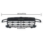Front Bumper Grille for Ford Maverick (2022–2023) Matte Black