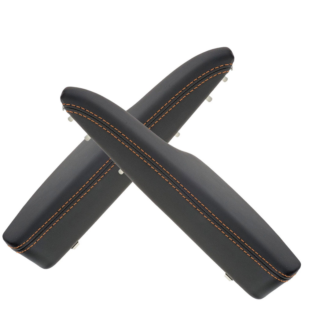 Armrest Door Panel for Chrysler 300 (2011–2020) PVC Leather Orange Stitch