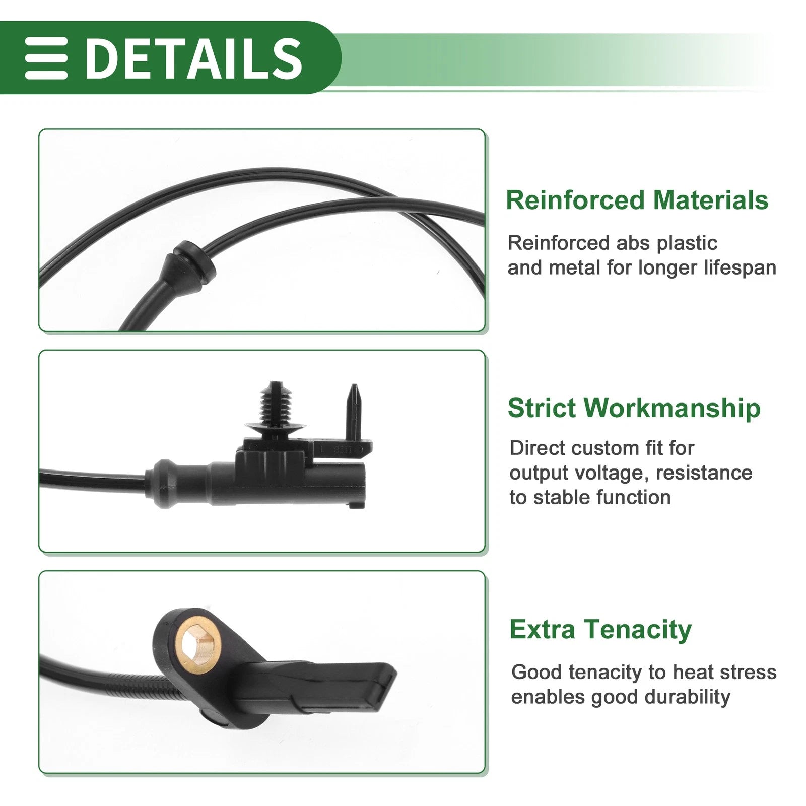 ABS Wheel Speed Sensor MN116462 for Mitsubishi Colt CZC (2005–2012)