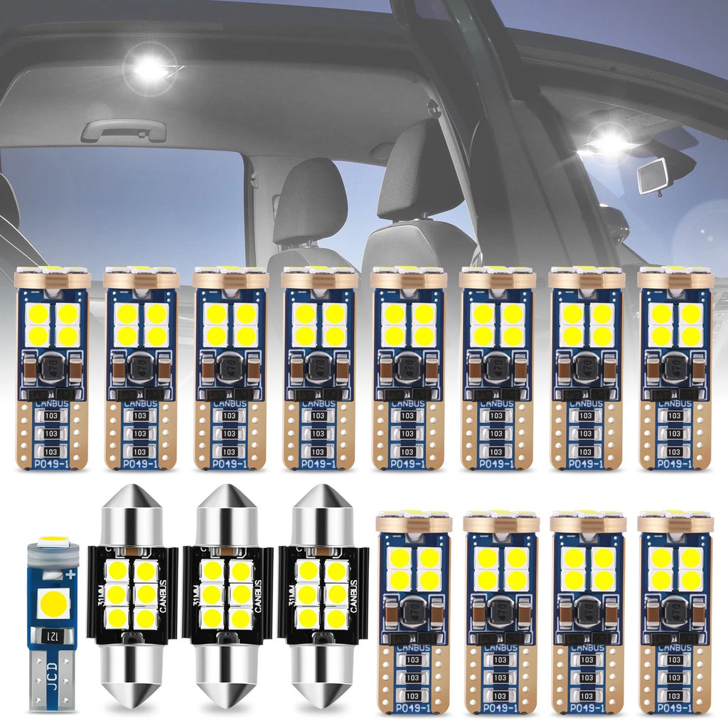 Set of 16 LED Dome Glove Box Lights for Toyota 4Runner (2003–2009)