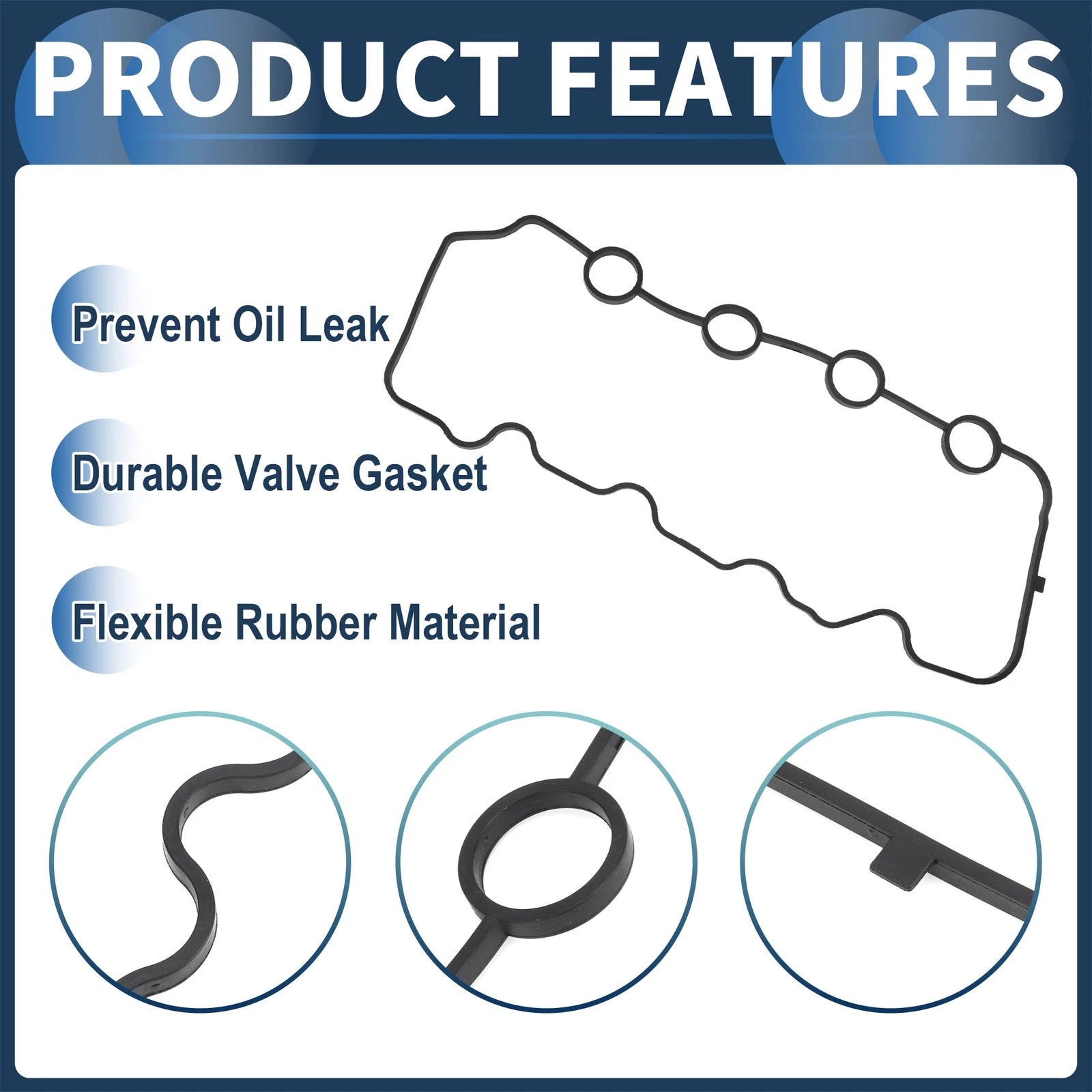 Valve Cover Gasket No.12341PWA000 for Honda Civic VIII Hatchback (2006–2011)