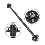 Set of 4 Trailer Axles for Light Trailers (2000 lb Capacity)