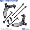 8pcs Lower Control Arms Ball Joints Sway Bars Kit for Ford Focus (2000–2004)