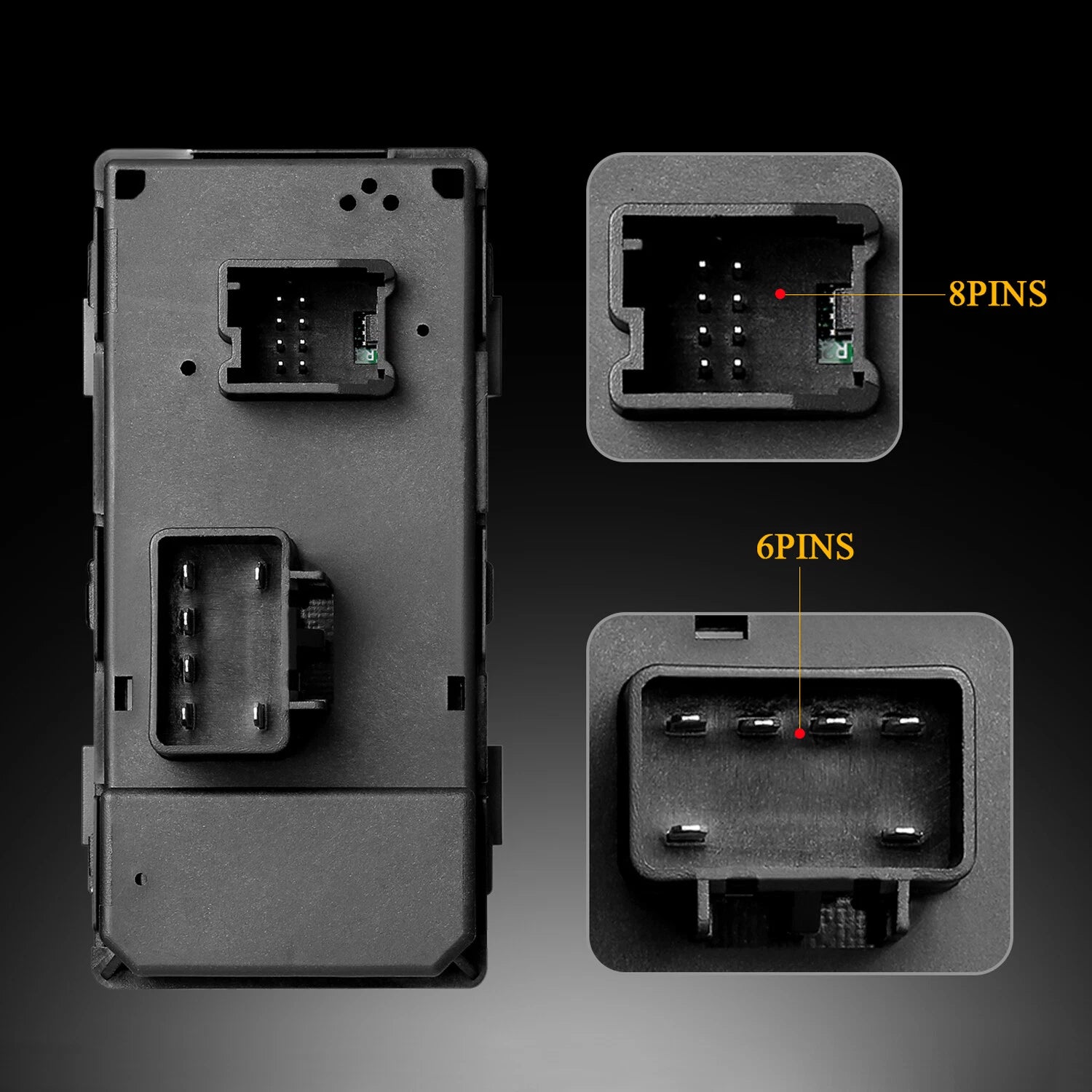 Power Window Switch Set for Chevy Silverado GMC Sierra (2007-2015)