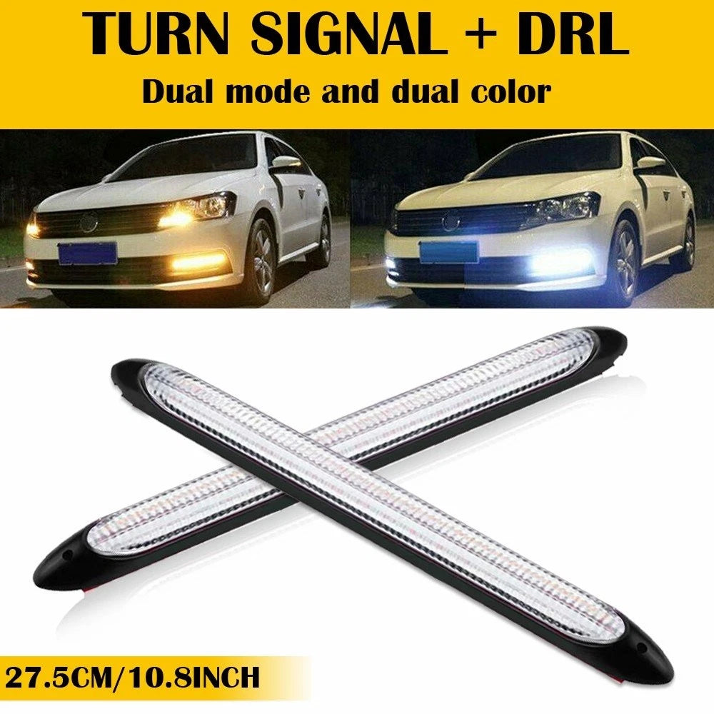 2X LED Daytime Running Light for Car (27.5cm)