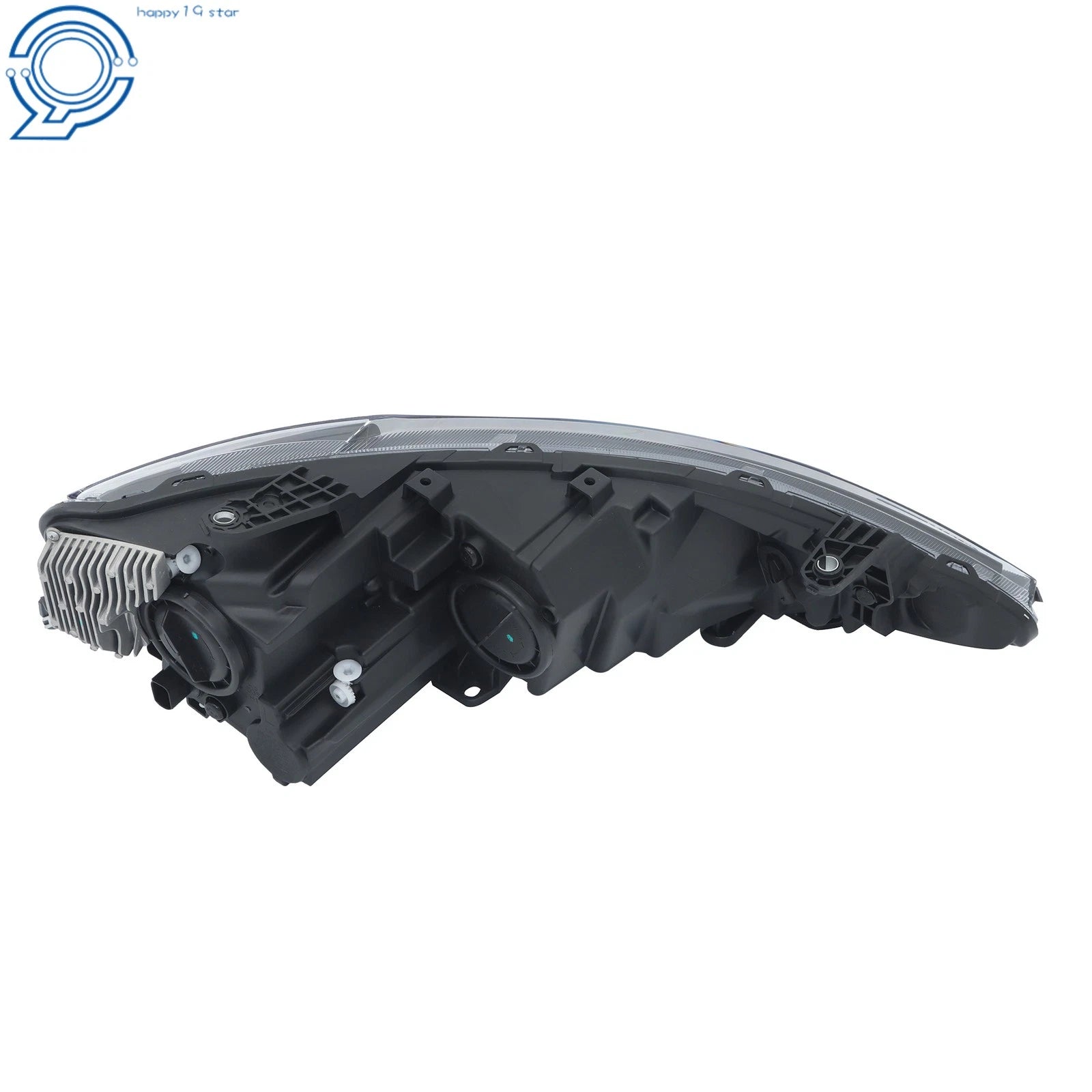 Headlight for Chrysler Pacifica (2017-2020) Driver Side HID LED DRL Black Trim
