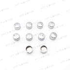 10x Black 3/8" Allen Socket Bolt Cap Covers for Harley (Misc Hardware)