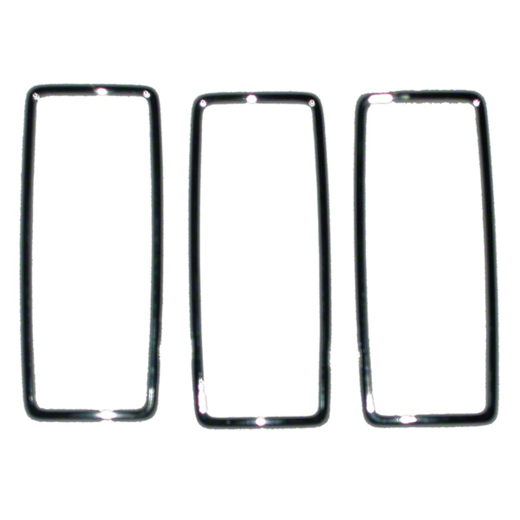 Replacement Driver/Passenger Side 3-Piece Tail Light Inner Bezel Set