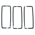 Replacement Driver/Passenger Side 3-Piece Tail Light Inner Bezel Set