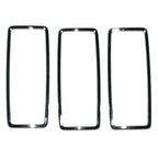 Replacement Driver/Passenger Side 3-Piece Tail Light Inner Bezel Set