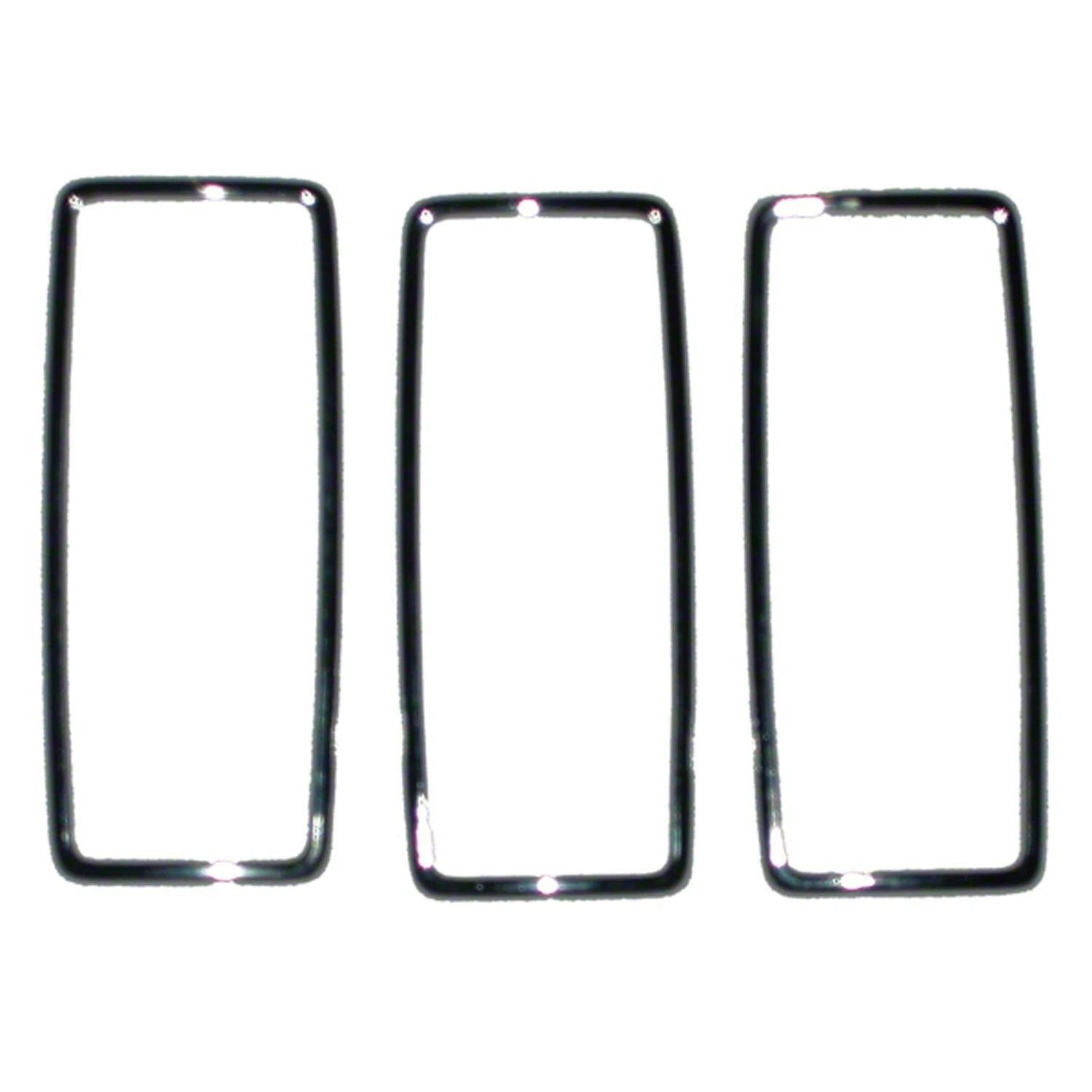Replacement Driver/Passenger Side 3-Piece Tail Light Inner Bezel Set