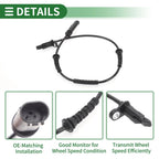 ABS Wheel Speed Sensor No. 34526858466 for BMW X2 F39 (2013–2018)