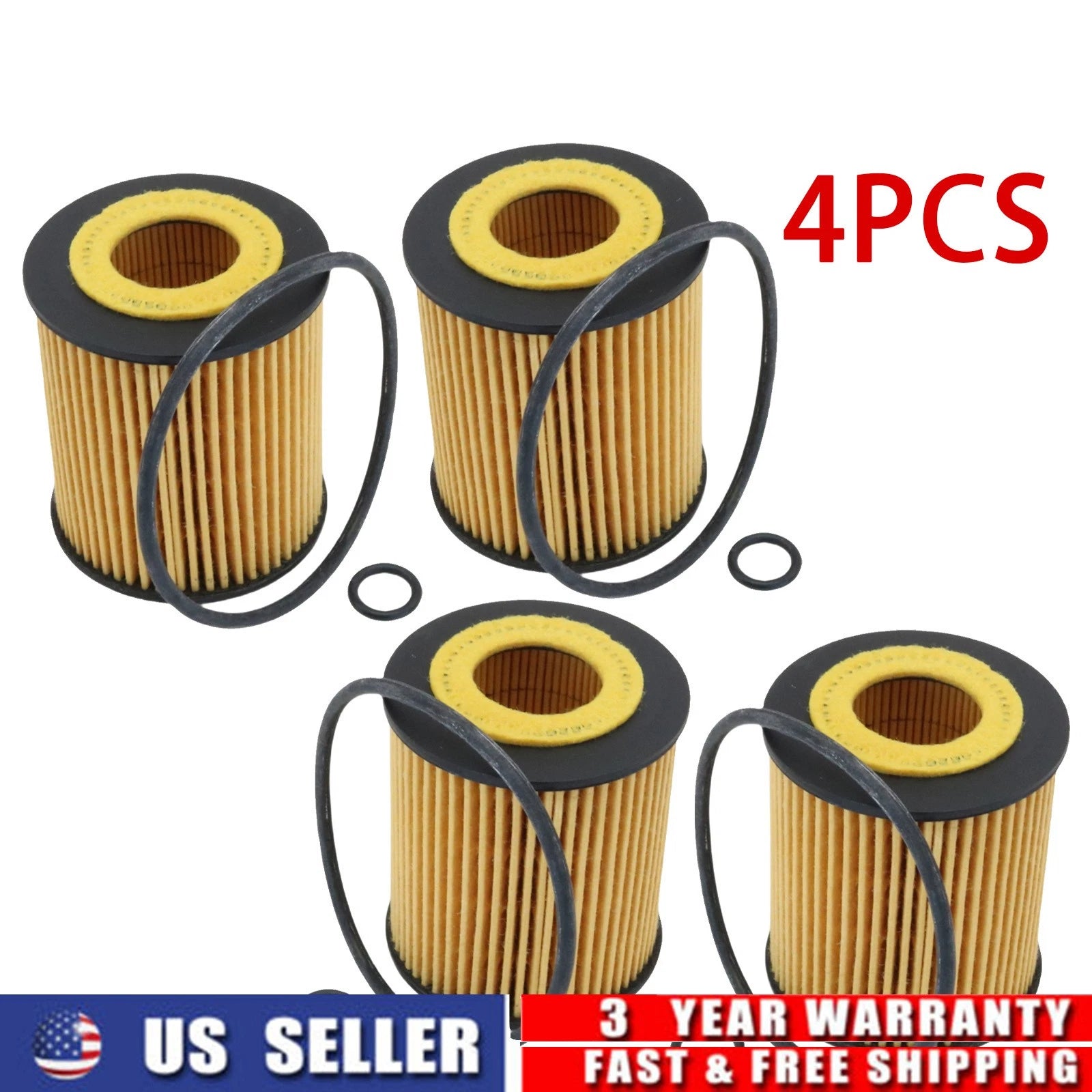 4X Oil Filter Housing for Mazda 3 5 6 CX-7 Tribute (2004–2012) L321-14-300A-9U L321-14-300A
