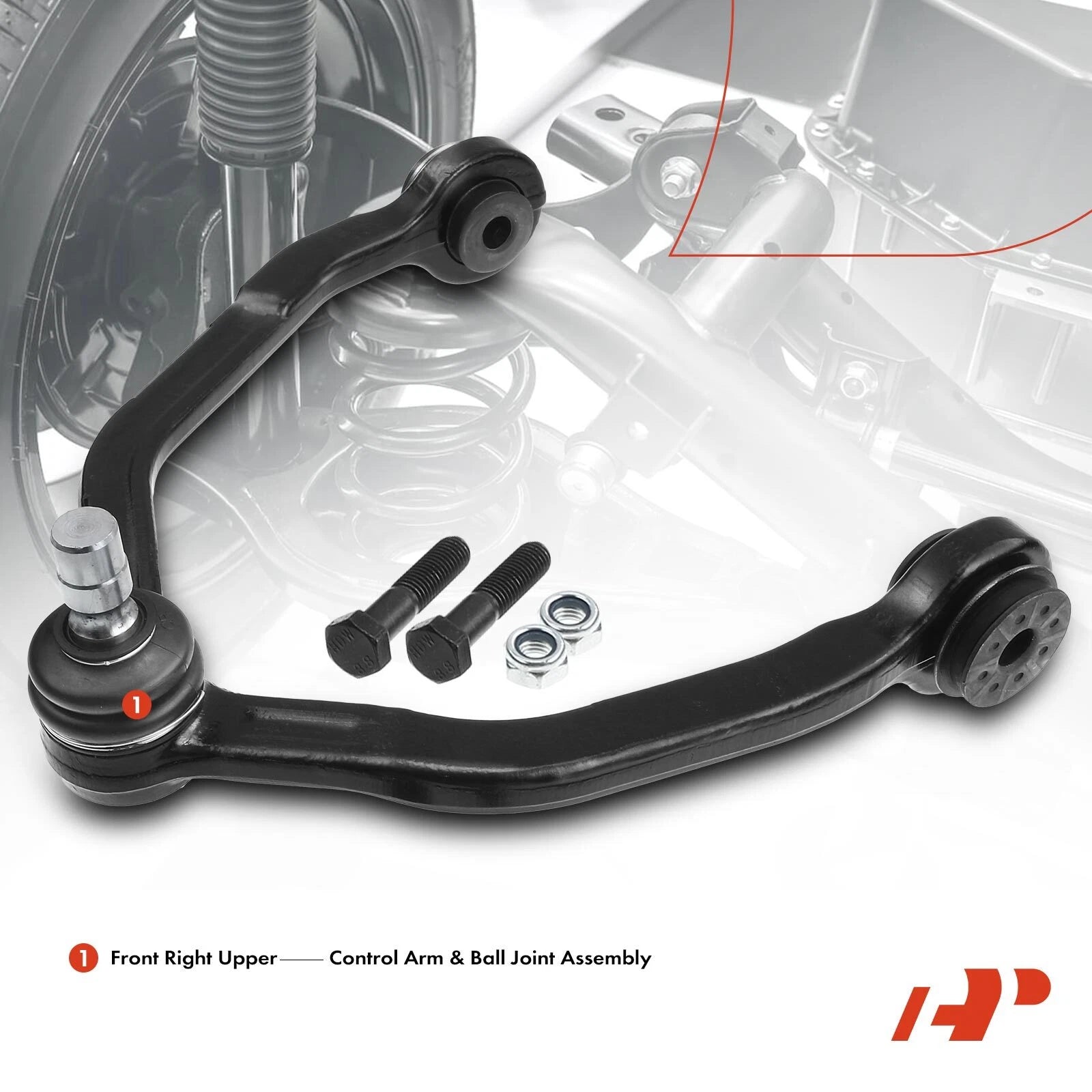 Front Right Upper Control Arm with Ball Joint for Ford Thunderbird