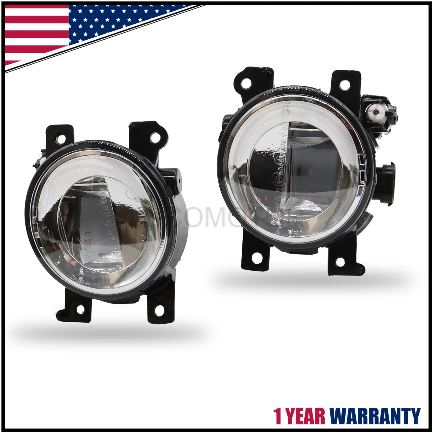 2X Front LED Fog Lights for Infiniti Q50 QX60 QX80 (2014–2020)