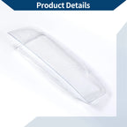 1 Pc Headlight Lens Cover for Audi A4 B6 (2001–2005) No. 8E0941029C Clear