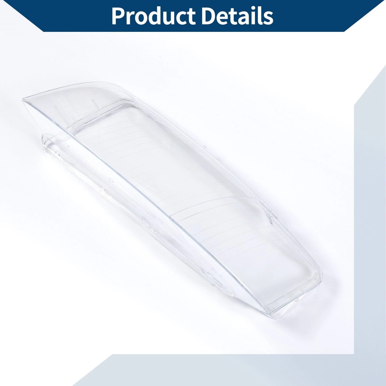 1 Pc Headlight Lens Cover for Audi A4 B6 (2001–2005) No. 8E0941029C Clear