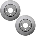 Set of 2 Front Disc Brake Rotors for Chevy Equinox Pontiac Torrent (2005–2009)