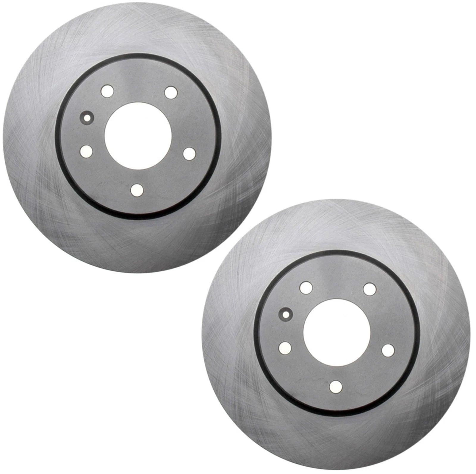 Set of 2 Front Disc Brake Rotors for Chevy Equinox Pontiac Torrent (2005–2009)