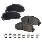 Set of 4 Disc Brake Pads for Dodge Grand Caravan Town & Country