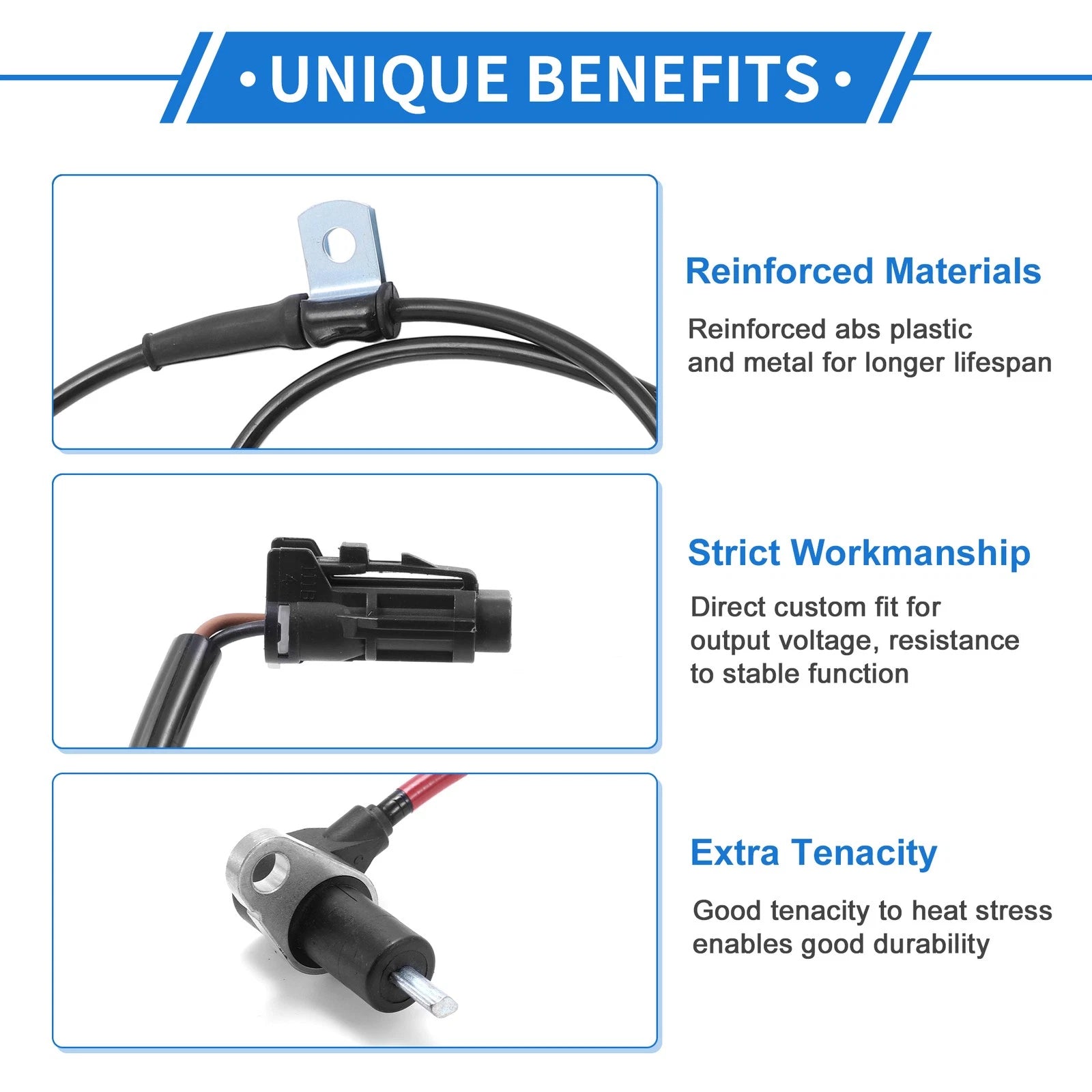 ABS Wheel Speed Sensor for Hyundai Sonata (No. 9568534501/9568534000)
