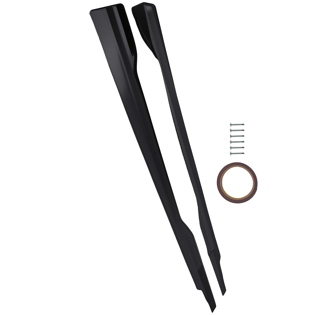 Black Side Panel ABS Extension for Dodge Charger SRT GT Scat Pack (2015–2023)