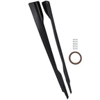 Black Side Panel ABS Extension for Dodge Charger SRT GT Scat Pack (2015–2023)