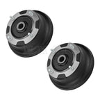 Set of 2 Front Brake Drum Hubs w/Bolts for Kawasaki Mule 600 (2005–2016)
