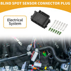 6 Pin Blind Spot Sensor Connector Plug for Mercedes-Benz 