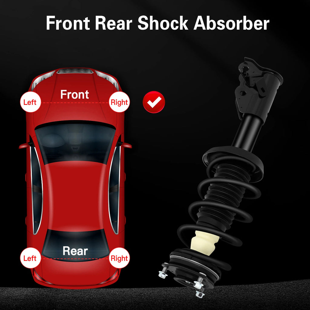Front Complete Struts with Coil Spring & Mounts for Honda Civic (2006-2011)