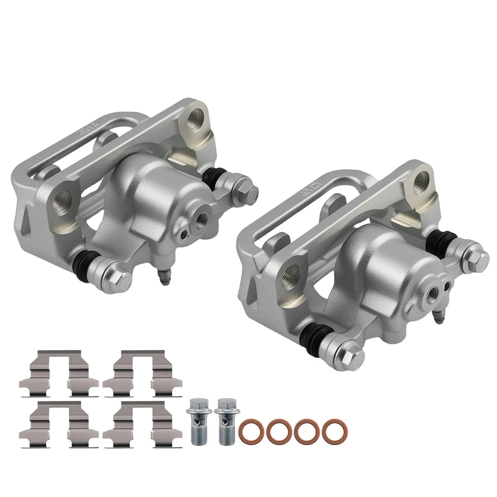 Rear Disc Brake Calipers w/Bracket for Nissan Maxima (2002–2008, 2019–2020) 19B2781