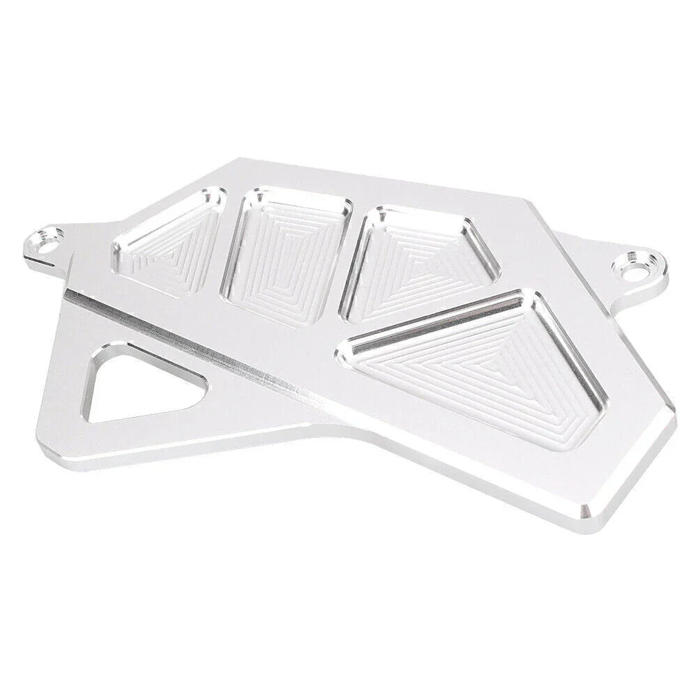 Silver Aluminum Front Guard Chain Sprocket Cover for Yamaha YZF R25 R3 (2015-2017)