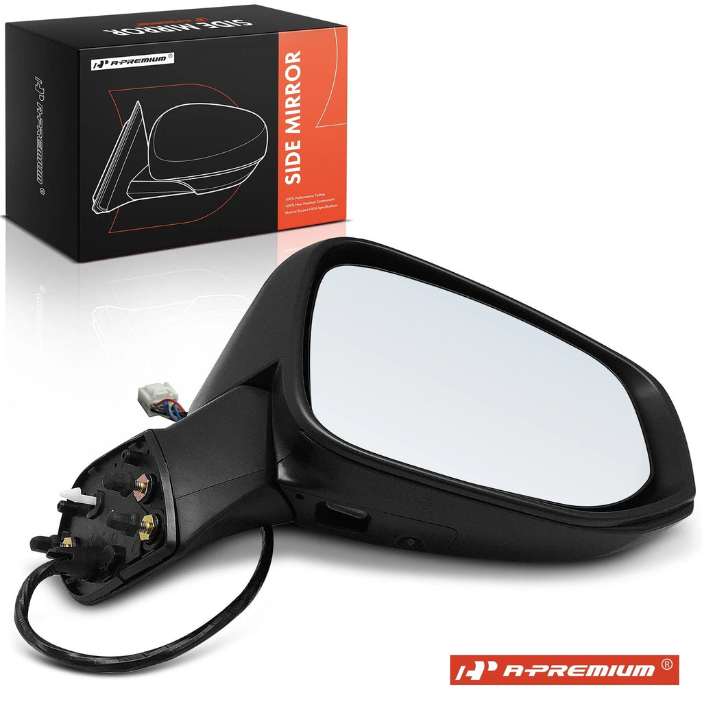 Passenger Power Mirror with Manual Fold & Signal for Toyota RAV4 (2019-2021)