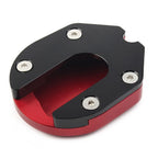 Red Kickstand Side Stand Enlarger Pad for Honda Forza 125 250 300 350 (2018–2021)