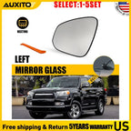 Left Driver Side Heated Mirror Glass for Toyota 4Runner RAV4 Tacoma (2013–2022)
