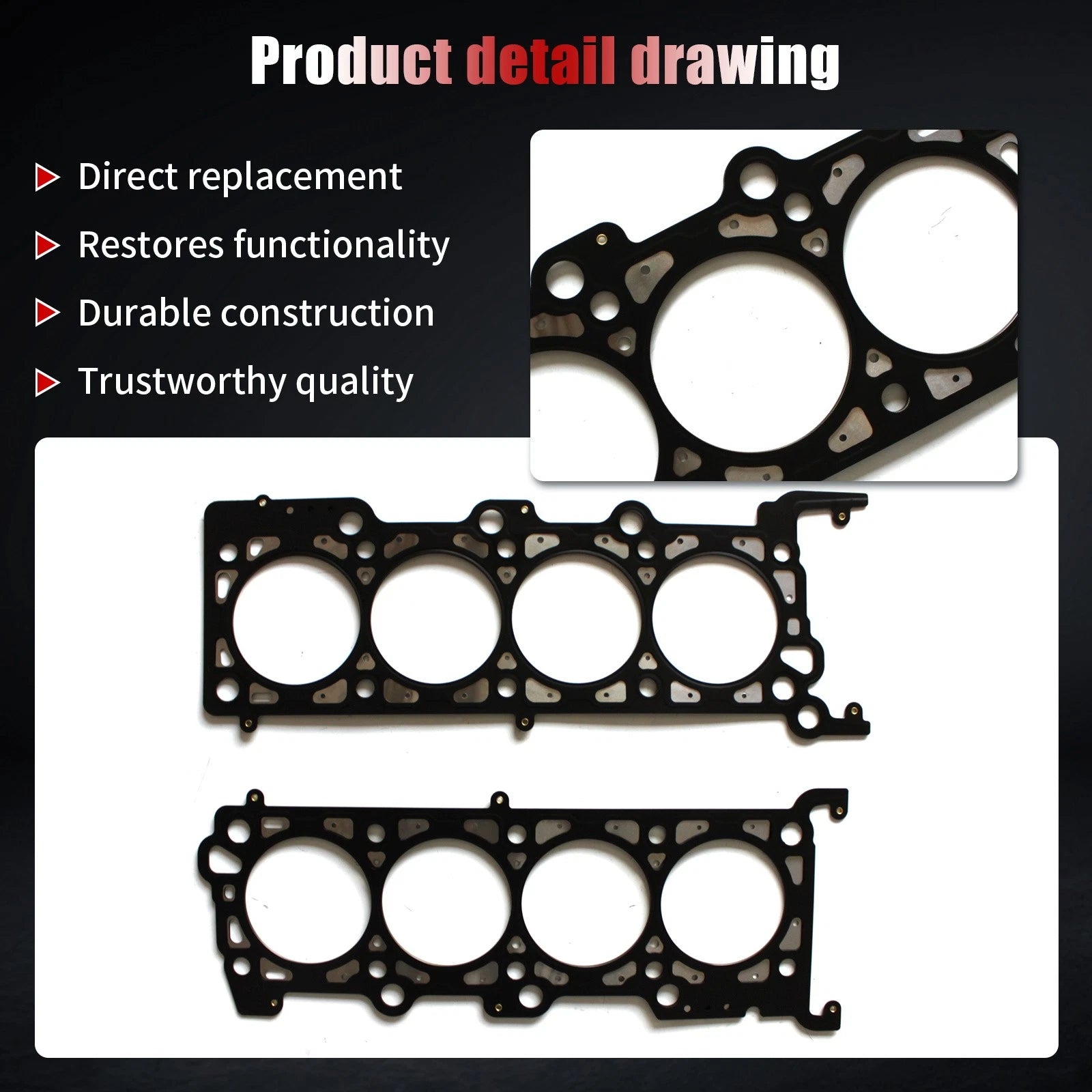 Timing Chain Kit & Head Gasket Set for Ford F-150, Expedition (1999)