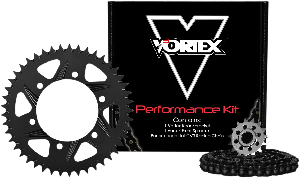 Vortex Chain and Sprocket Kit for Yamaha YZF-R3/MT-03 (CK6383)