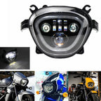 1X LED DRL Headlight Projector for Suzuki Boulevard M109R M90 (2006-2023)
