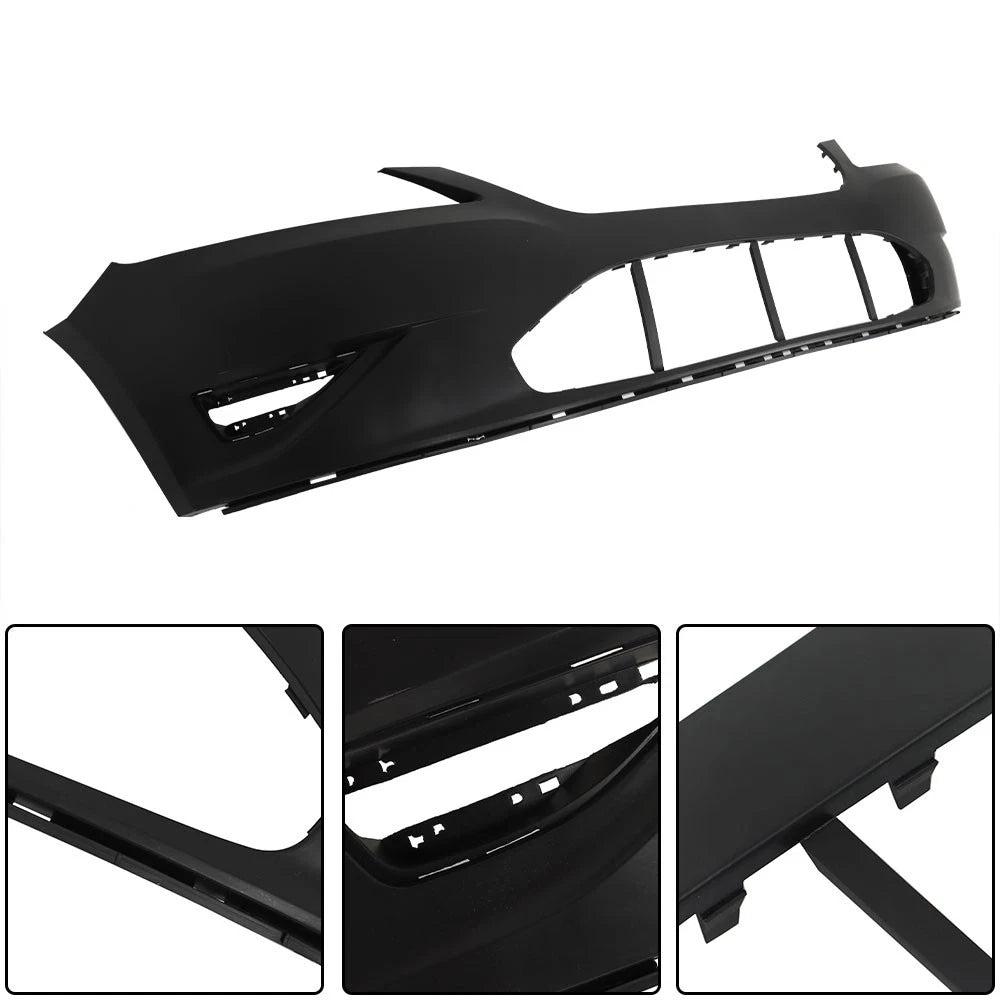 Primed Plastic Paintable Front Bumper Cover for Ford Taurus (2010-2012)