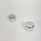 Chrome Short Rear Docking Hardware Cover Kit for Harley Softail & Dyna (2000–2023) 48218-10