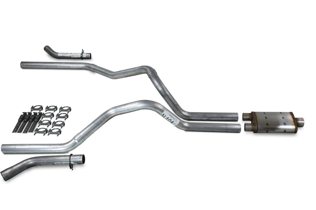 2.5" Dual Exhaust Kit for Dodge Ram 1500 (2004–2008) Magnaflow XL Corner Exit