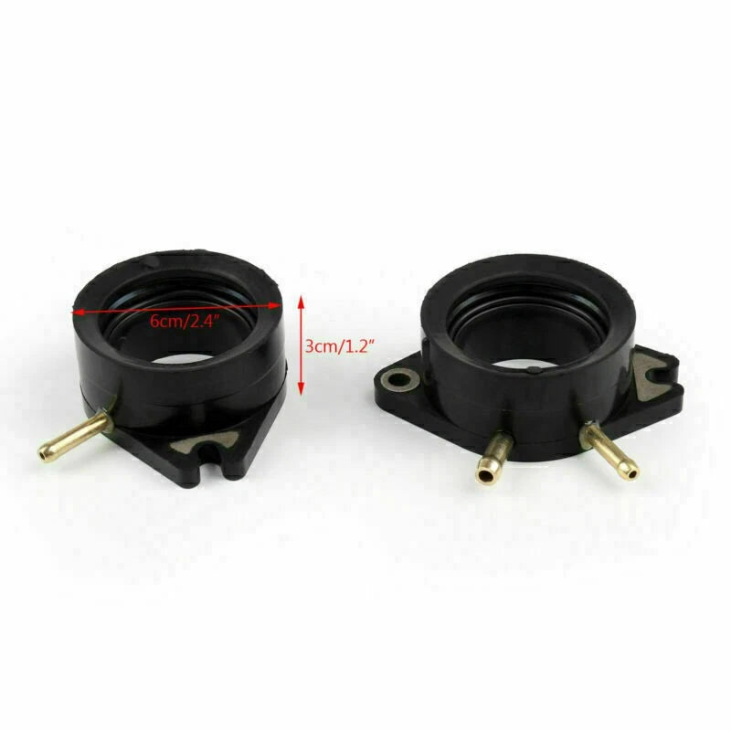 Intake Manifold Boots for Yamaha XV750/700/920/1100 Virago (1981–1999)